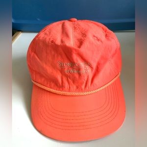 Aureus Neon orange adjustable hat.